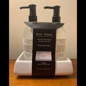 Rae Dunn HANDS & DISHES set